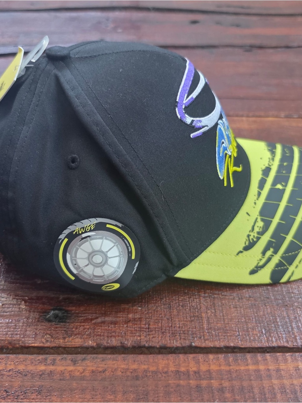 Puma x ASAP Rocky AWGE Racing SnapBack Hat Cap NWT - Picture 4 of 10